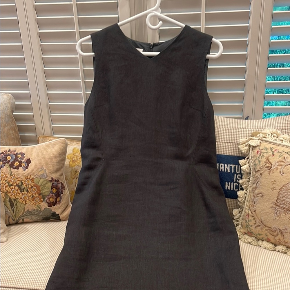 Talbots Black Sleeveless Sheath Dress